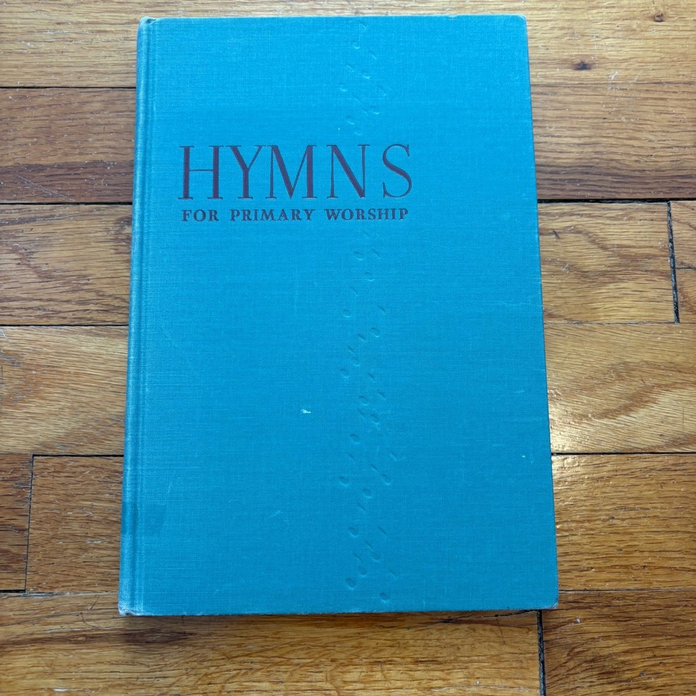 Westminster Press Hymns For Primary Worship Blue Vintage 1946 Hardcover